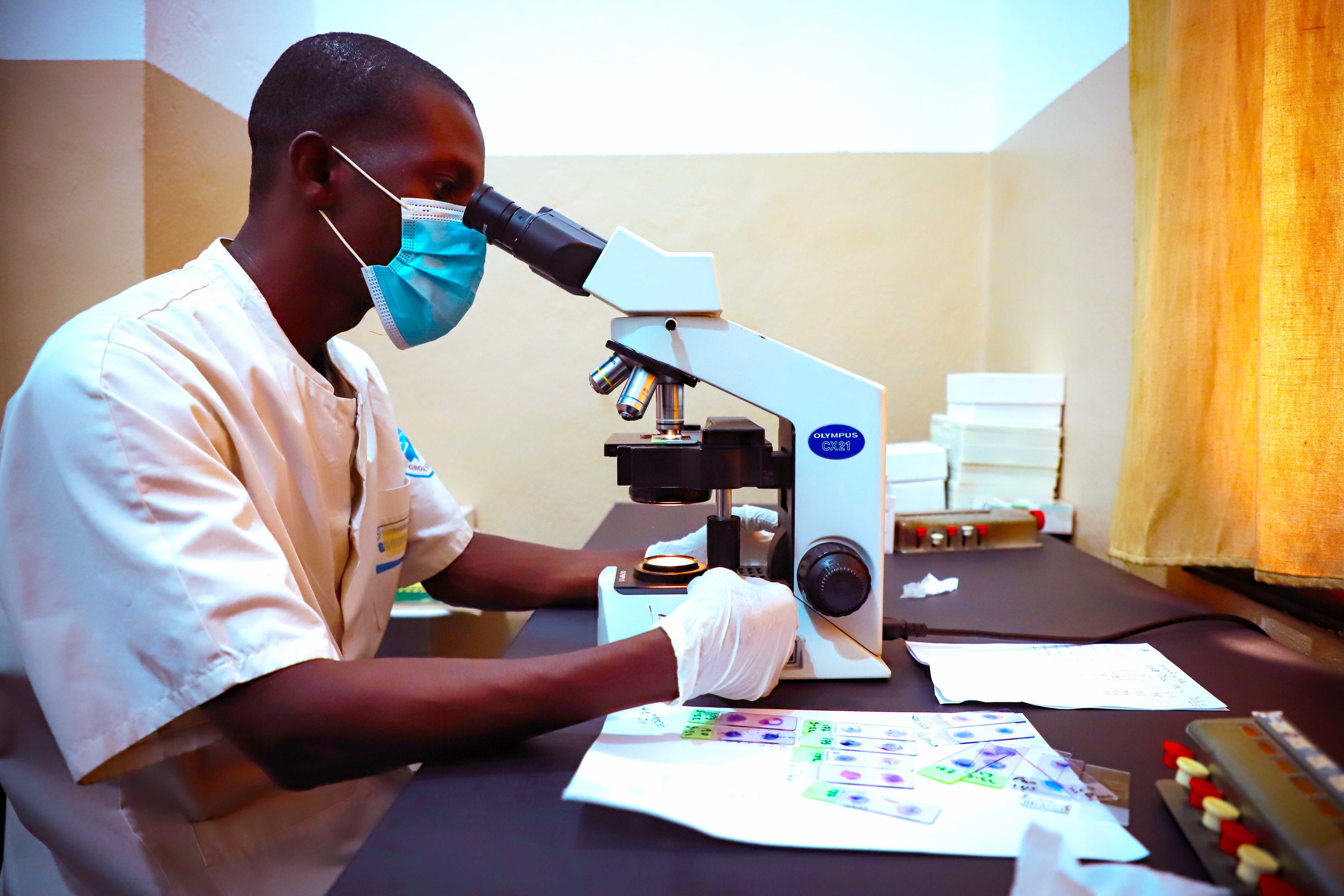 Salle lparasitologie et mycologie laboratoire-labotieba-bamako-mali